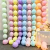 Globos de Cola de 6 pulgadas Bloques de Color Bolas de Cola Engrosadas Juego Multicolor para Cumpleaños, Vacaciones, Guardería, Escuela, Decoración de Aula