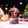 Porta lápices de Santa Claus con luz nocturna, nuevo producto transfronterizo, decoración creativa para Nochebuena, regalo para niños, venta al por mayor