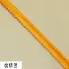 Borde para Qipao, Tira de ribete elástico para Hanfu de 1 cm, Sin planchar, Cinta de ribete decorativa colorida con 60% de descuento