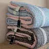 Nuevo modelo 2026 colcha de gasa de doble capa con esquinas cuadradas de cuatro lados y núcleo integrado, lavable a máquina, cálida para otoño e invierno, adecuada para todas las estaciones, primavera y otoño
