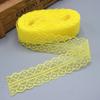 [30 colores] Accesorios de encaje no elástico de 3 cm de ancho, hechos a mano, para cortinas de sofá y tela, fabricantes de encaje