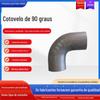 GB2000 elétrico padrão 90 graus de raio longo 1.5D cotovelo alongado com seção reta 20G material alongado modelo de cotovelo alongado