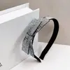 Diadema Coreana Nueva con Lazo y Pedrería para Mujer, Elegante y de Moda, Pequeña Hada, Accesorios para el Cabello Frescos y de Gama Alta con Incrustaciones de Diamantes