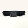 Cinturón en Forma de Cruz, Cinturón de Cuero, Estilo Occidental, Patrón Clásico, Adecuado para Faldas, Unisex