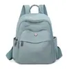 Mochila para Mujer 2025 Modelo Nuevo Gran Capacidad Piel Suave Bolso de Hombro Casual Mochila de Estudiante Universitaria Moderna Artículo Popular Transfronterizo