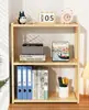 Estante de Mesa Porta-Objetos Simples Multicamadas para Dormitório Mesa de Estudo Armazenamento de Grande Capacidade Prateleira Organizadora para Estação de Trabalho de Escritório