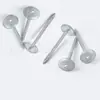 Clavos Ondulados Galvanizados por Inmersión en Caliente, Clavos Ondulados para Techos de Acero Color, Clavos de Cabeza Grande, Clavos Ondulados con Cabeza de Sombrilla