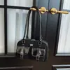 Bolso de Mano de Gama Alta Estilo Bolso de Bolos para Mujer 2025 Otoño e Invierno Nuevo Estilo Lujo Ligero Versátil Nicho Bolso de Hombro Debajo del Brazo Moderno