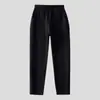 Pantalones de chándal azul marino y negro para niños, primavera y otoño, para niños y niñas, gris oscuro, gris claro, con puños, engrosados, pantalones de uniforme escolar para niños