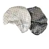Gorro de Lunares Brillantes Láser Primavera/Verano Delgado Transpirable Elegante Moda Urbana Versátil Cubrecabezas Sombrero de Moda Holgado para Mujer
