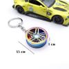 Chaveiro modelo colorido de processo de galvanoplastia, cabeça de câmbio de carro, cubo de roda NOS, turbina, amortecedor, filtro de ar