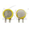 Venta caliente 3V placa base reloj alimentación pin de soldadura botón batería de litio personalizado CR2016\1F4 pin de pila de botón