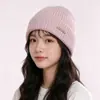 Chapéu de Tricô Espesso Casual Novo Outono e Inverno Estilo Coreano Feminino Chapéu de Lã Proteção Auricular Quente ao Ar Livre Chapéu Frio Masculino