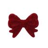 Flocado Francés de Alta Gama Retro Borgoña Terciopelo Lazo Pendientes DIY Tocado Accesorios para el Cabello Material para Colgantes al Por Mayor