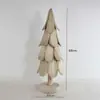 Vendas de Fábrica Decorações de Árvore de Natal Artesanais de Madeira Enfeites Casa Pousada Atmosfera de Feriado Construção de Cena