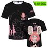 Spy play house anime periférico de manga curta camiseta verão fino casal casual meia manga t-shirt cross-border