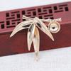 Yiwu rayo dorado color oro cobre chapado en oro DI antiguo se puede incrustar con perlas nuevo estilo chino accesorios broche B2991