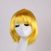 Halloween Transfronteiriço Estudante Negro Cabelo Cos Wig Cabeça Bobo Cor Verde Feminino Curto Liso Cabelo Fantasia de Festa