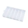 Caja de Almacenamiento de Plástico Transparente Desmontable de 36 Compartimentos para Joyería, Componentes Digitales, Equipo de Pesca, Piezas de Herramientas, Caja Organizadora de Tornillos