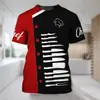 Camiseta de Hip-Hop Callejero Más Vendida en Amazon Aliexpress Nueva Camiseta Casual de Manga Corta con Cuello Redondo para Hombre Primavera y Verano 2026