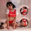 Roupa íntima Love Sex Uniforme Futebol Dinâmico Shorts de Bebê Japonês Água Morta Maiô Loja Noturna Roupas Sexuais Sexy