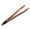 Juego de Té Kung Fu Envuelto con Pinza para Taza de Té de Bambú Carbonizado Pinza Antideslizante para Hojas de Té Pinzas para Té Herramientas para Preparar Té