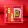 Oro Puro 999 Monedas de Oro Edición Año del Caballo Princesa Buena Suerte Pegatina para Teléfono Móvil Caja de Regalo Gato de la Fortuna Buena Suerte Dios de la Riqueza Monedas de Oro Mayoreo