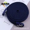Cabo com Cordão para Capuz de Jaqueta Puffer, Ponta de Borracha Macia, Cordão de Cintura de Nylon Espessado 0,8 cm, Cordão Plano Colorido em Estoque, Atacado de Fábrica