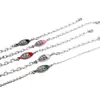 Liquidación Bajo Precio Pulsera Coreana Color Sencillo Pez Pequeño Acero de Titanio Goteo de Pegamento Multicolor Pulsera para Hombres y Mujeres Suministro para Puesto de Mercado Nocturno