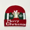 Chapéu de tricô com novo flange de Natal chapéu de tricô quente fornecimento direto da fábrica chapéu de tricô masculino e feminino mesmo chapéu de lã