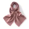 Bufanda de Cachemira 2025 para Mujer en Invierno Engrosada Aguja de Lingote Estilo K Versátil Cálida Elegante Tejida Bufanda para Pareja