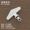 Soporte para Teléfono Móvil con Clip Metálico Giratorio de 360 Grados, Conexión Fija Giratoria de Acero Inoxidable, Duradero y Resistente, Correa para Teléfono Móvil
