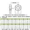 Tuerca de Plástico PEEK Alta Resistencia Aislamiento Retardante de Llama Tuerca Hexagonal Exterior Resistente a Altas Temperaturas Tuerca de Nylon M3M4M5M6M8