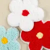 Venta Caliente Transfronteriza Estilo Girasol Tela de Lana Bordado Lindo Parche Listo para Usar Pegatinas Decorativas Bordado DIY Accesorios para Ropa Pegatinas de Tela