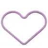 Explosões transfronteiriças fábrica cor doce pulseira de amor pulseira de coração pulseira de silicone fábrica estoque direto atacado direto
