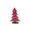 Nuevos adornos de madera navideños transfronterizos con pintura de lunares, decoración de mesa para árbol de Navidad para un ambiente festivo en la sala de estar