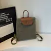 Mochila retro para mujer con acabado mate transfronteriza, colección principios de otoño 2026, mochila de gran capacidad para el día a día, adecuada para estudiantes universitarios para usar como mochila escolar