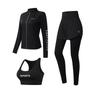Conjunto de dos piezas formado por falda y cárdigan, para yoga, fitness, deportes, correr, gimnasio, talla grande, para chica gordita, aspecto ajustado y holgado.