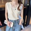 Chalecos para Mujer al por Mayor, Camisetas Interiores Finas de Punto para Trajes, Hermosos Tops Blancos que Encantan a las Mujeres Petites, Fabricante
