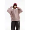 Sudadera de polar BLACKARMADA estilo retro americano, con media cremallera y cuello alto, prenda exterior unisex de corte holgado, LW8320