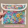 Cuerda para el pelo de niños no daña anillo de toalla para el pelo accesorios para el pelo para niñas diadema cuerda para el pelo de alta elasticidad para niñas anillo para el pelo tocado