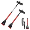 Pala para Nieve de Coche, Cepillo para Quitar Hielo y Nieve, Artefacto para Raspar Nieve, Herramienta Desmontable para Descongelar Cristales y Limpiar Nieve en Invierno