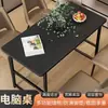 Mesa de Computador Simples Transfronteiriça para Uso Doméstico, Quarto, Sala de Estudo, Apartamento Pequeno, Mesa de Estudo para Estudante, Mesa de Computador para Casa de Aluguel