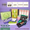Caixas de Presente Personalizadas com Tampa Flip-Top, Caixas de Presente de Cartão Rígido com Tampa e Base, Caixas de Embalagem Personalizadas para Cosméticos, Alimentos e Chá