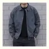 Ropa de Abrigo Ligera 2025 Primavera y Otoño Nuevo Estilo Casual Elegante Transfronterizo Versátil Top Solapa Chaqueta para Hombre