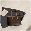 Bolsa Tote de Alta Qualidade Transfronteiriça para Estudantes Universitários, Bolsa de Ombro Feminina 2026 Tendência Fashion Grande Capacidade