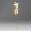 Suporte de Exibição de Mannequin Meio Corpo para Lingerie para Vitrine de Loja de Roupas Íntimas Masculinas e Femininas, Suporte de Modelo para Roupa de Banho e Sutiã