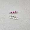 Pulsera Multihilera Chapada en Oro de Cobre Puro 18K Espaciadores Espaciadores de Cuatro Filas/Cinco Filas Accesorios para Joyería DIY Materiales Hechos a Mano