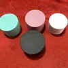 Gran Venta Molinillo de Humo de Cuatro Capas Aleación de Zinc Pintura de Goma Molinillo de Tabaco Molinillo de Humo Metálico Plano