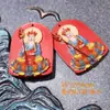 Acessórios Pintados de Alto Teor Acessórios Artesanais DIY Pulseira de Cinábrio Genuíno Contas Budistas com Pequena Marca Atacado Contas Soltas
